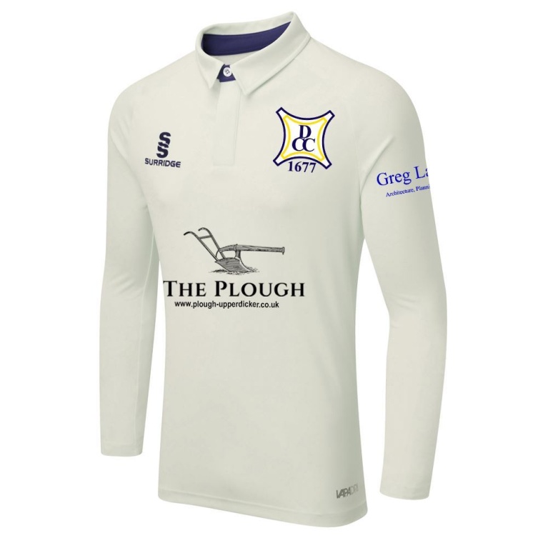 Dicker CC Ergo Long Sleeve Navy Trim Shirt